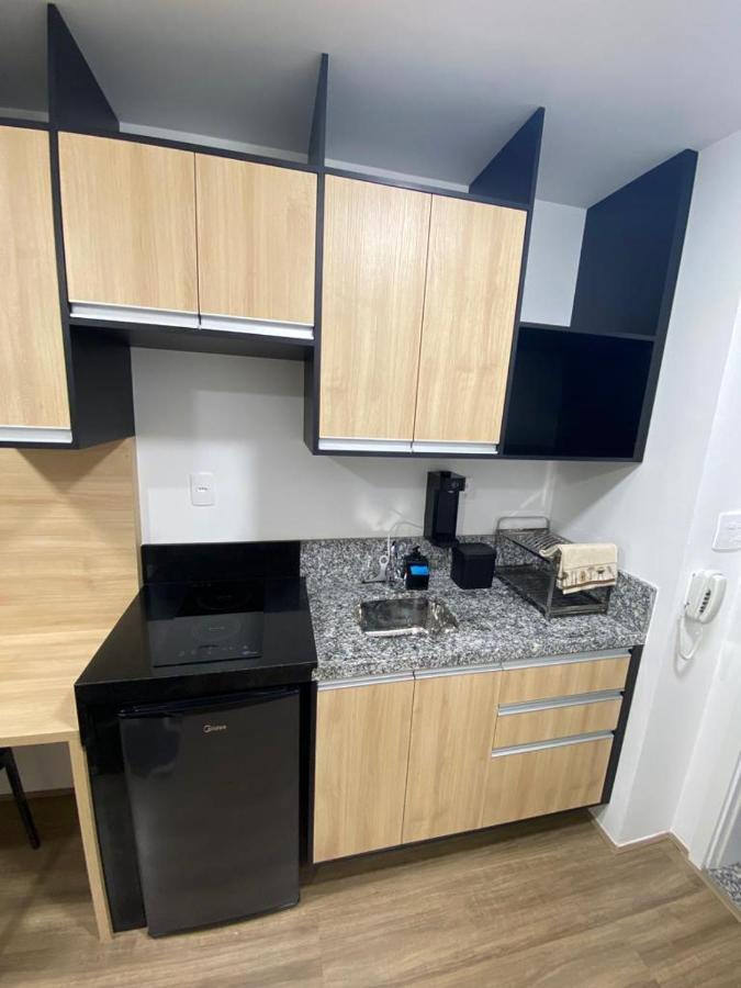 Studio Silencioso E Encantador No Bras/Piscina Apartment São Paulo Luaran gambar